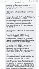 Has anyone got some research links?