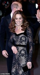 Royal style: Cambridges appear but Sussexes aren't near