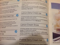Dairy Diary cookbook biscuit recipe help please