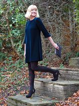 Blue velvet dress, how to accessorise?