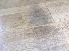 How to repair finish on wood floor?