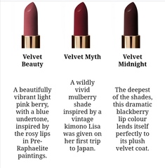 New Lisa Eldridge lipsticks tomorrow