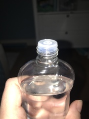 Came in to find 13 month old DS with baby oil lid off