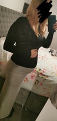 To pretend to be pregnant?