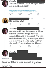 The Guardian... Blind Date 23 November