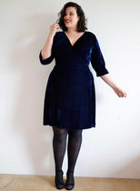 Blue velvet dress, how to accessorise?