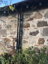 Water coming through external wall