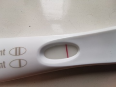 What I thought was a bfp and now bfn