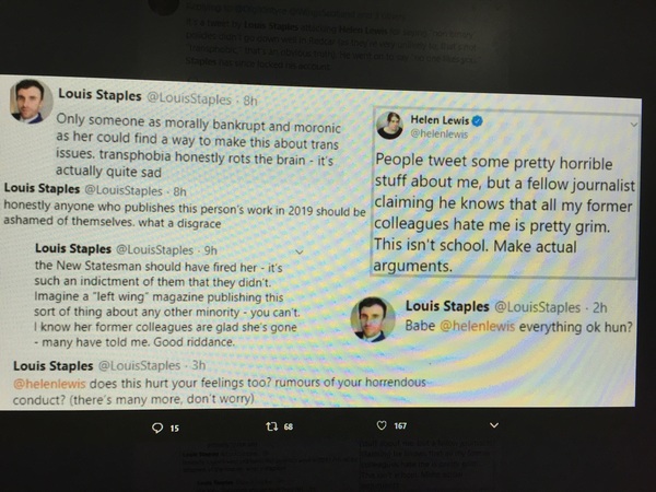 Helen Lewis Twitter abuse - what happened?