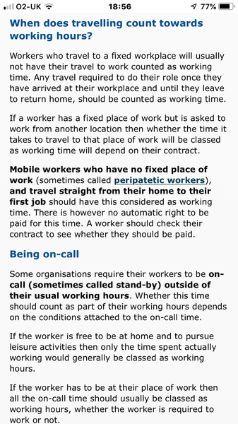 Should DS be paid for time spent traveling to training ?