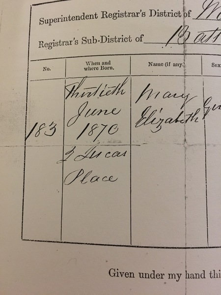 Help with Victorian handwriting