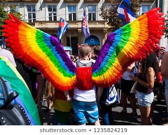 AIBU to send my daughter as a colourful angel?