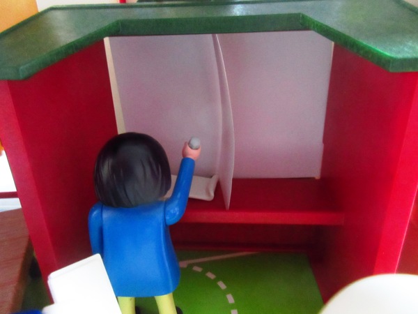 It's election day for the Playmobil people in our house. Cast your votes here.