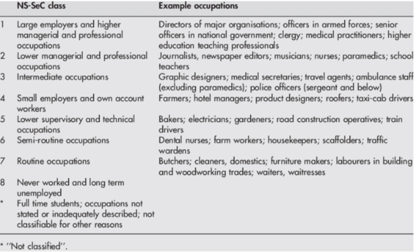 What are the main identifiers of those who describe themselves as lower middle classes?
