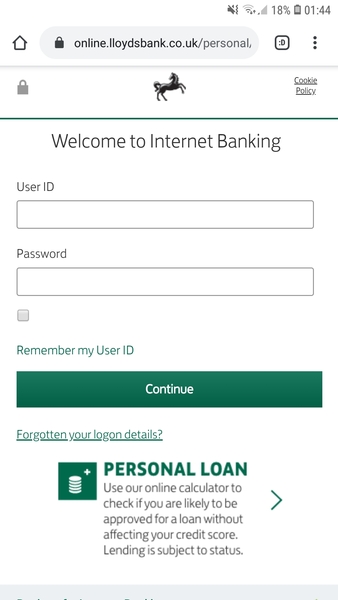 Online companies hacked?  E.g. Lloyds banking?