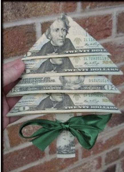 DD 1 main gift is cash....how can I 'wrap' it up?