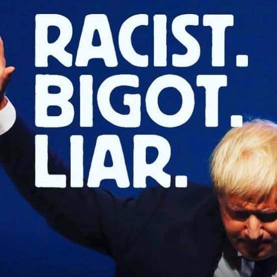 Fuck you Boris Johnson