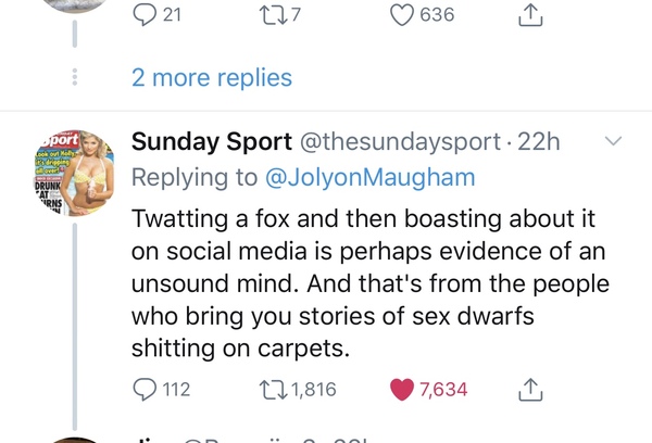Jolyon Maugham should be prosecuted for killing a fox