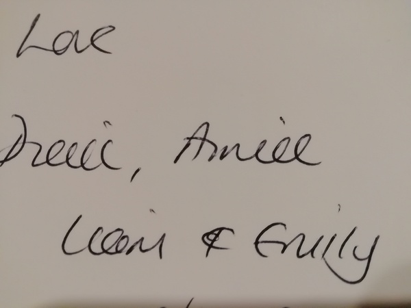 Can anyone decipher this handwriting for me?