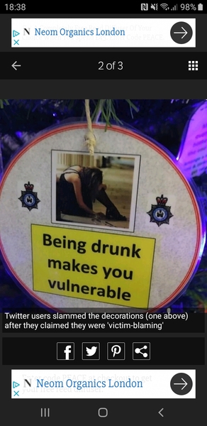 Victim blaming