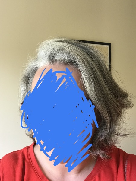Talk to me about going grey if you a brunette please