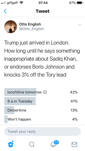 Westminstenders: Frozen