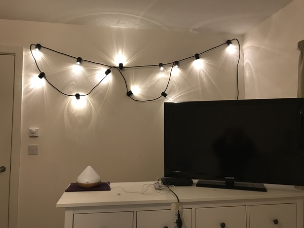 How do I make these lights look nice???? Pic attached!