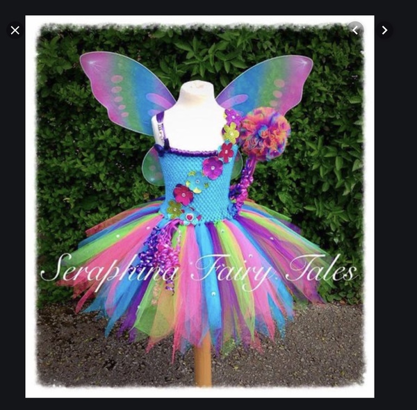 AIBU to send my daughter as a colourful angel?