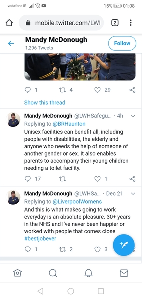 Liverpool Women's hospital no longer has female toilets