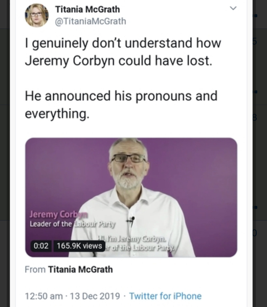 do you think that a Labour's policy on trans issue played a part in their  defeat