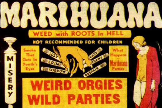 To think the use of cannabis amongst teens has spread like a disease.