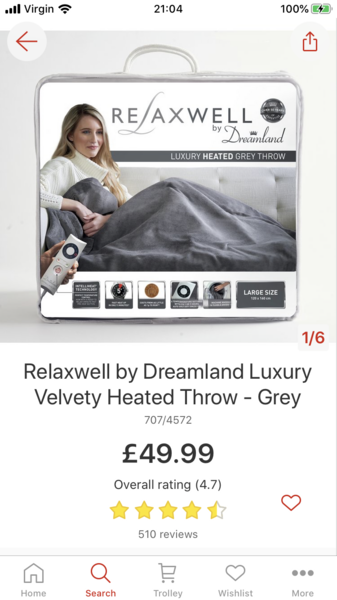 OK, talk to me about electric blankets...