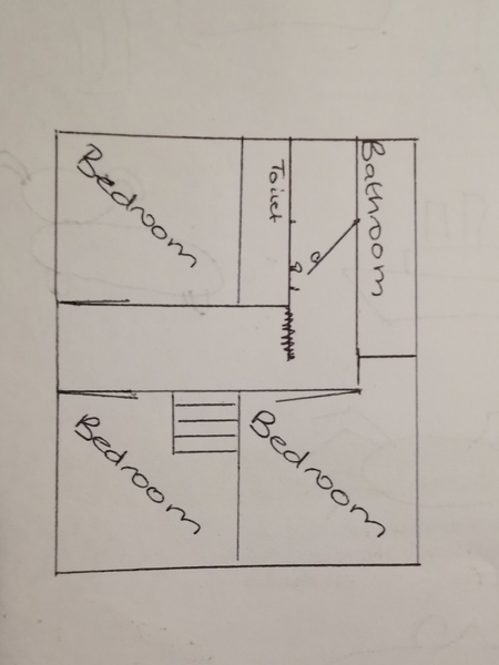 Would this bother you? (bathroom door)