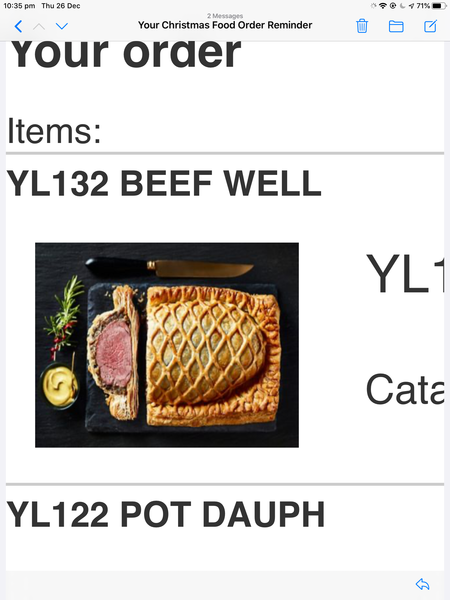 Christmas food successes and failures