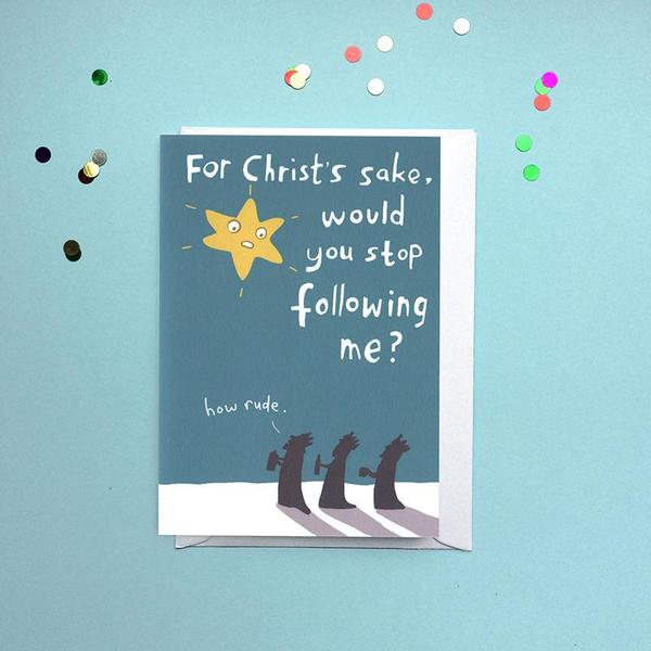 To think that Xmas cards this year are THE worst yet