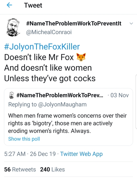 Jolyon Maugham lets slip