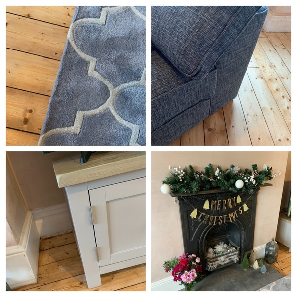 Wall colours to go with grey/blue furnishings