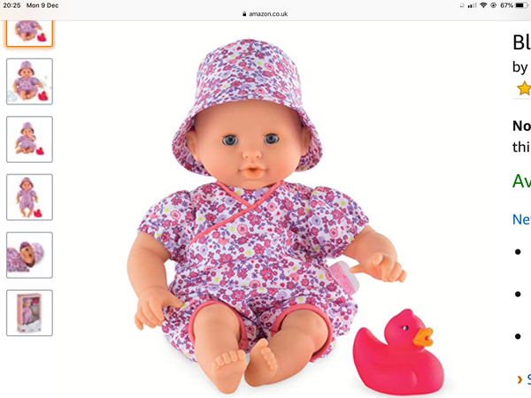 Anyone have this doll? 2.5yo DD is devastated!