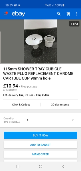 En suite smells vile