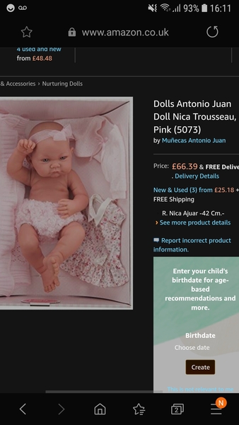 Dupe of a 'Reborn' doll