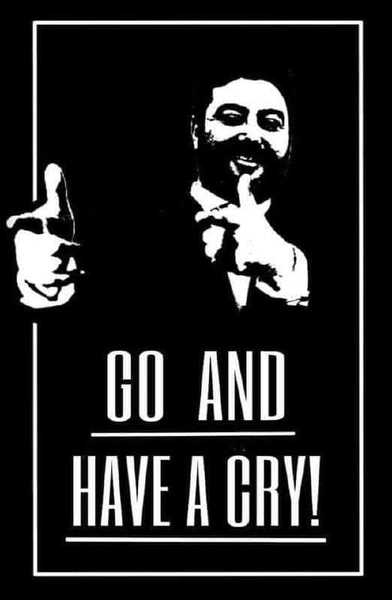 'You lost, get over it'.