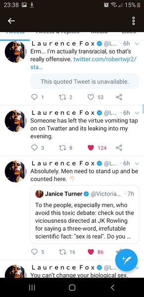 Laurence Fox (actor) Stands With Maya