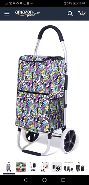 To buy one of those pensioner shopping trolleys?