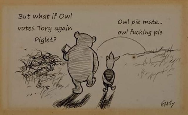 To wonder where all the Tories are?