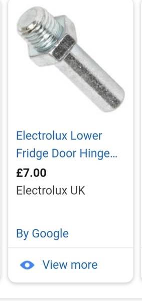 My bloody fridge door fell off