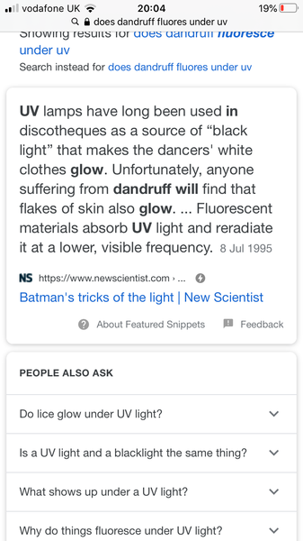 Possibly life changing news for nit hunting