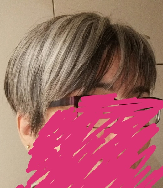 Talk to me about going grey if you a brunette please