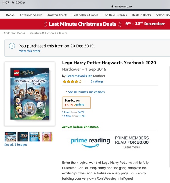 Thread 20 - the one with actual Christmas day