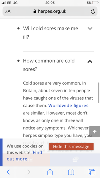 Herpes - not a big deal