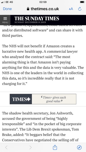 AIBU to tell you all that the NHS is not up for sale and that Corbyn is lying?